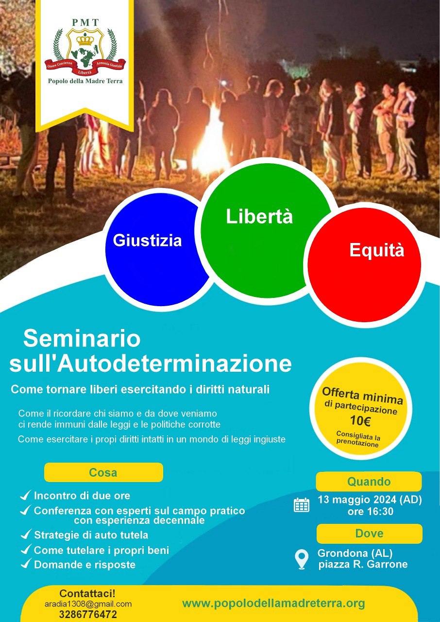 Seminario sull'Autodeterminazione